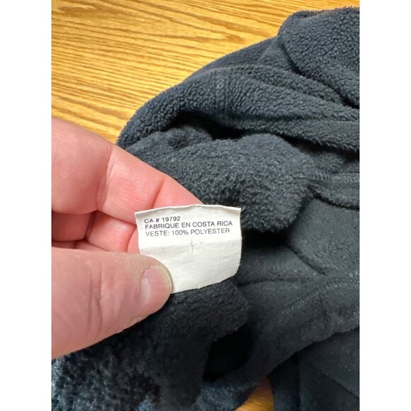 Timberland Mens Black & Green Fleece Pullover Jacket M - Picture 9 of 10